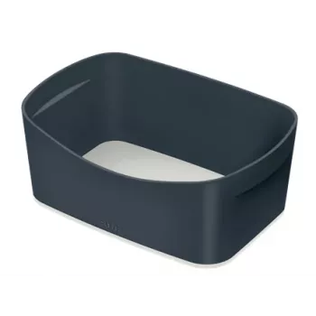 Leitz MyBox Cosy bandeja de almacenamiento, caja de almacenamiento, gris, rectangular, plástico, monocromático, interior