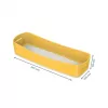 Leitz MyBox Cosy bandeja organizadora larga, almacenamiento, caja de almacenamiento, amarillo, rectangular, plástico, monocromático, 307 mm
