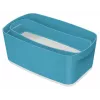 Leitz MyBox Cosy bandeja organizadora larga, almacenamiento, caja de almacenamiento, azul, rectangular, plástico, monocromático, 307 mm