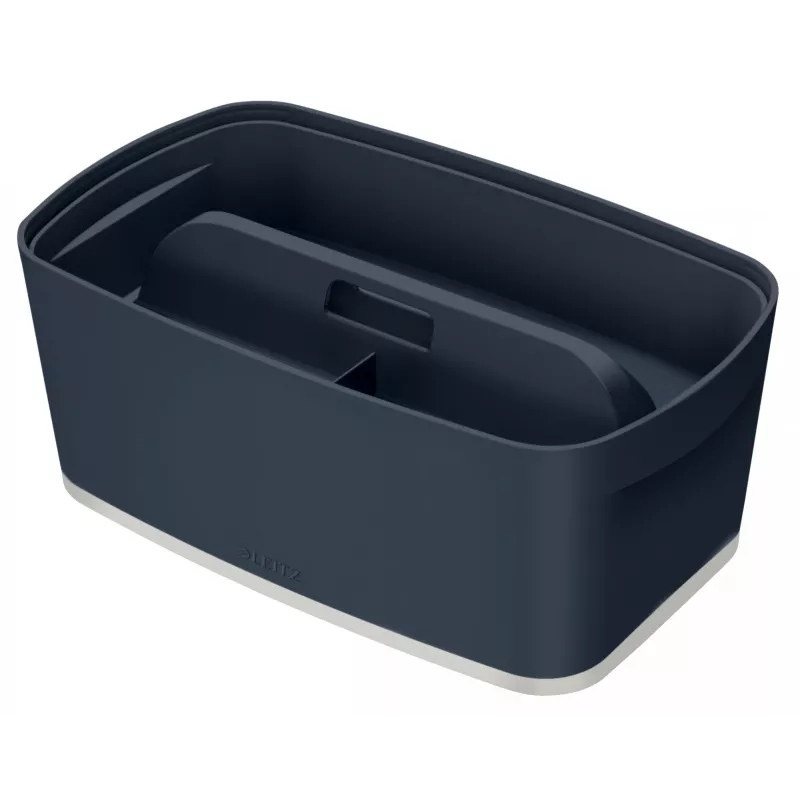 Leitz MyBox Cosy bandeja organizadora con asa Small, almacenamiento, gris, plástico, 307 mm, 181 mm, 56 mm, 300 g