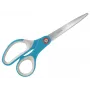 Leitz Cosy Titanium tijeras de oficina 205 mm, adultos, corte recto, individual, azul, acero inoxidable, tijeras de oficina