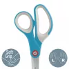 Leitz Cosy Titanium tijeras de oficina 205 mm, adultos, corte recto, individual, azul, acero inoxidable, tijeras de oficina