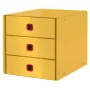 Leitz Click & Store Cosy cajonera (3 cajones), amarillo, cartón, 286 mm, 358 mm, 282 mm