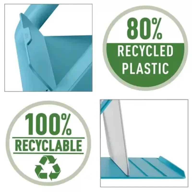 Leitz Ergo Cosy soporte ajustable para portátil, 80 % plástico reciclado