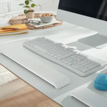Leitz Ergo Cosy reposamuñecas ajustable para teclado, gris, 71 mm, 22 mm, 437 mm, 790 g, 71 x 22 x 437 mm