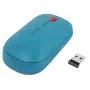 Leitz Cosy ratón inalámbrico, ambidiestro, RF Wireless + Bluetooth, 4000 DPI, azul