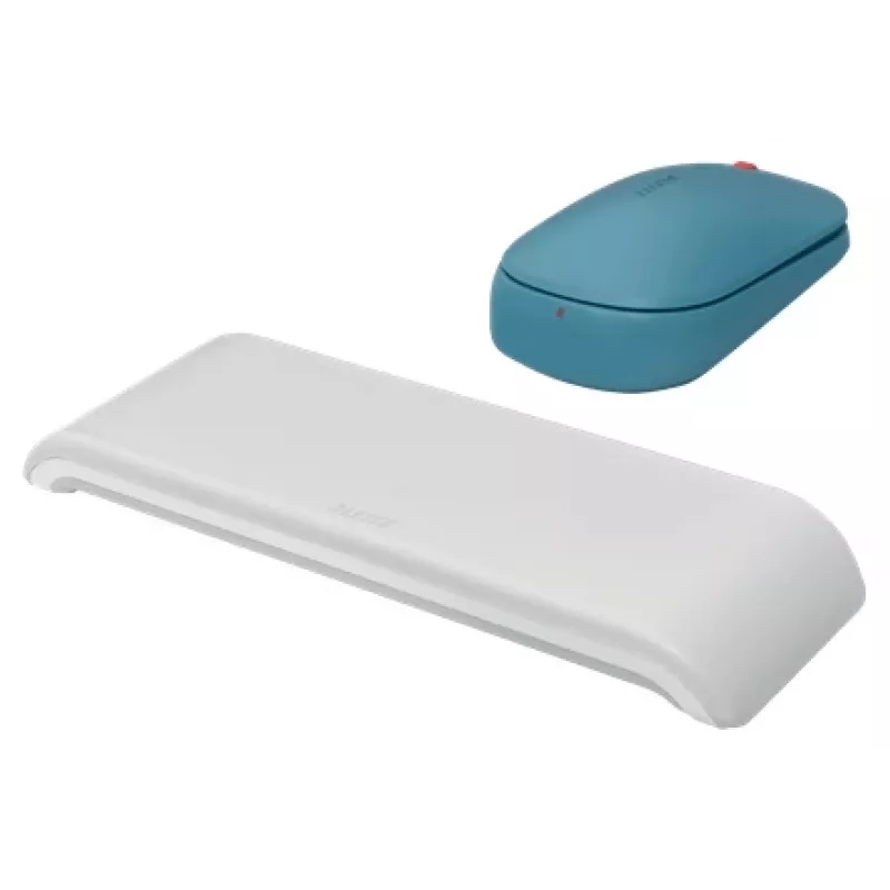 Leitz Cosy ratón inalámbrico, ambidiestro, RF Wireless + Bluetooth, 4000 DPI, azul