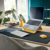 Leitz Cosy ratón inalámbrico, ambidiestro, RF Wireless + Bluetooth, 4000 DPI, gris