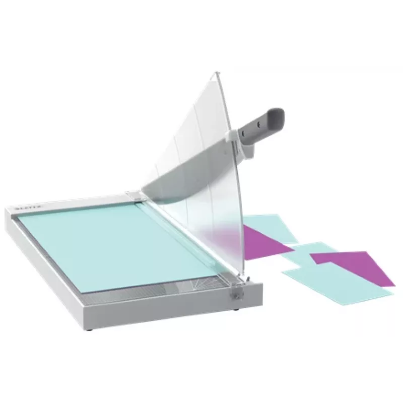 Leitz Precision Office cortapapeles A3, 15 hojas, acero inoxidable, A3, 80 g/m², vidrio, acero inoxidable, antracita