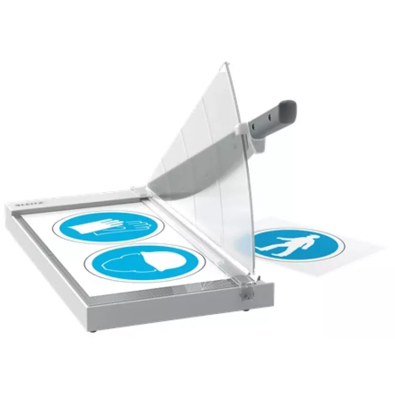 Leitz Precision Office cortapapeles A3, 15 hojas, acero inoxidable, A3, 80 g/m², vidrio, acero inoxidable, antracita