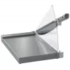Leitz Precision Office Pro cortapapeles A4+, 25 hojas, acero inoxidable, A4 Maxi, 80 g/m², aluminio, vidrio, acero inoxidable, antracita