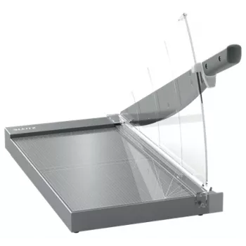 Leitz Precision Office Pro cortapapeles A3, 25 hojas, acero inoxidable, A3, 80 g/m², aluminio, vidrio, acero inoxidable, antracita