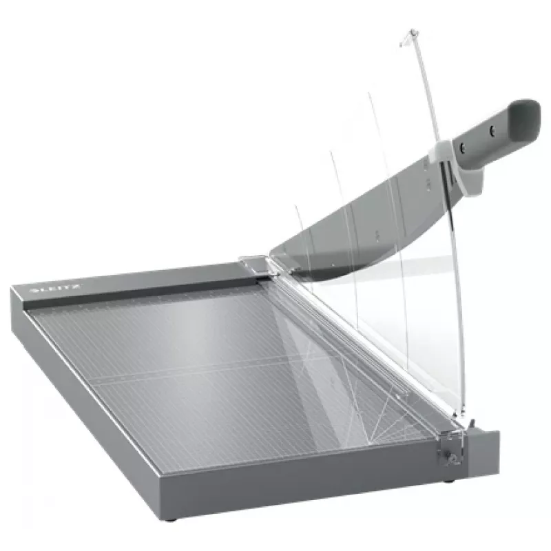 Leitz Precision Office Pro cortapapeles A3, 25 hojas, acero inoxidable, A3, 80 g/m², aluminio, vidrio, acero inoxidable, antracita