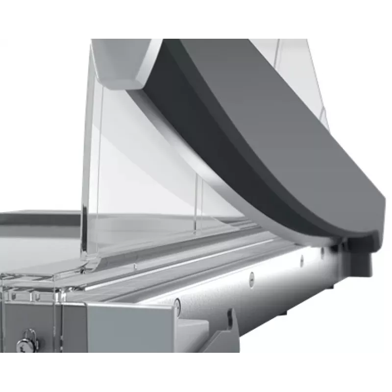 Leitz Precision Office Pro cortapapeles A3, 25 hojas, acero inoxidable, A3, 80 g/m², aluminio, vidrio, acero inoxidable, antracita