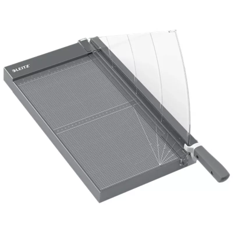 Leitz Precision Office Pro cortapapeles A3, 25 hojas, acero inoxidable, A3, 80 g/m², aluminio, vidrio, acero inoxidable, antracita