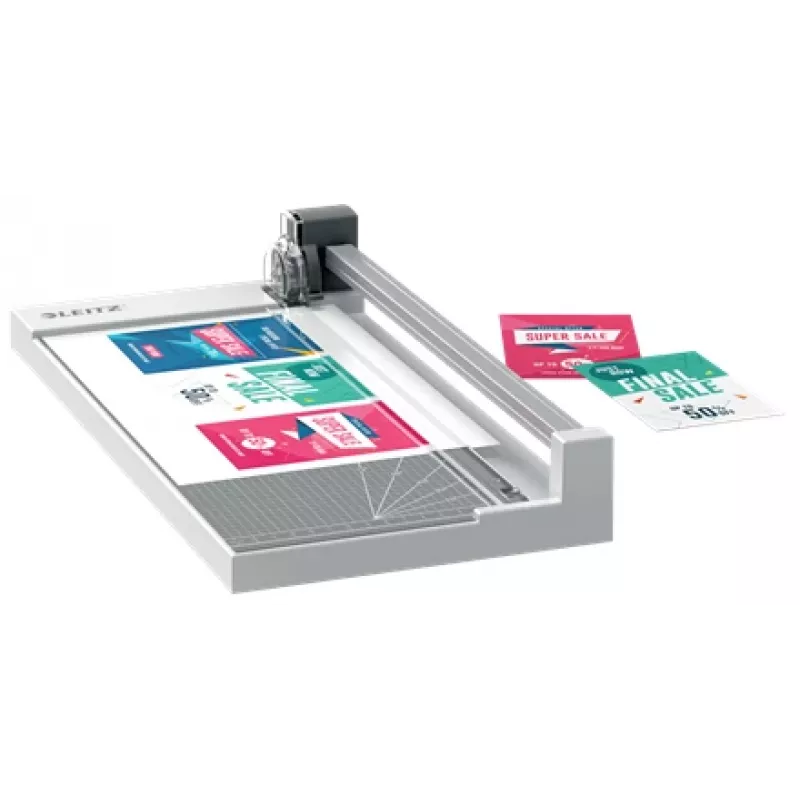 Leitz Precision Home Office cortapapeles A4, 10 hojas, acero, A4, 80 g/m², plástico, antracita