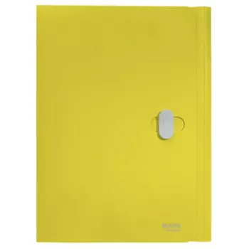 Leitz Recycle carpeta de 3 solapas, carpeta de fundas, A4, polipropileno (PP), amarillo, horizontal, 150 hojas