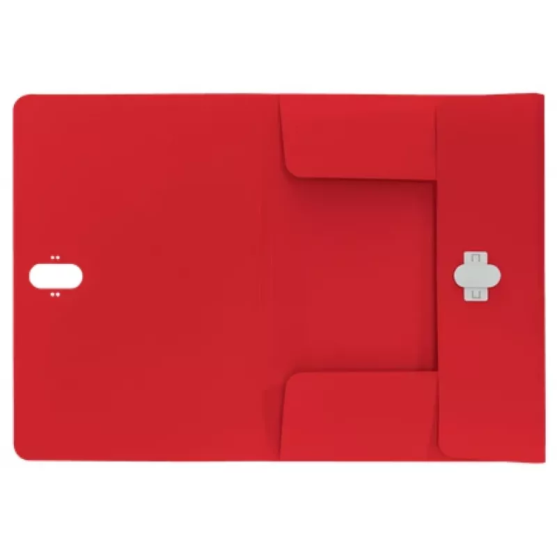 Leitz Recycle carpeta de 3 solapas, carpeta de fundas, A4, polipropileno (PP), rojo, horizontal, 150 hojas