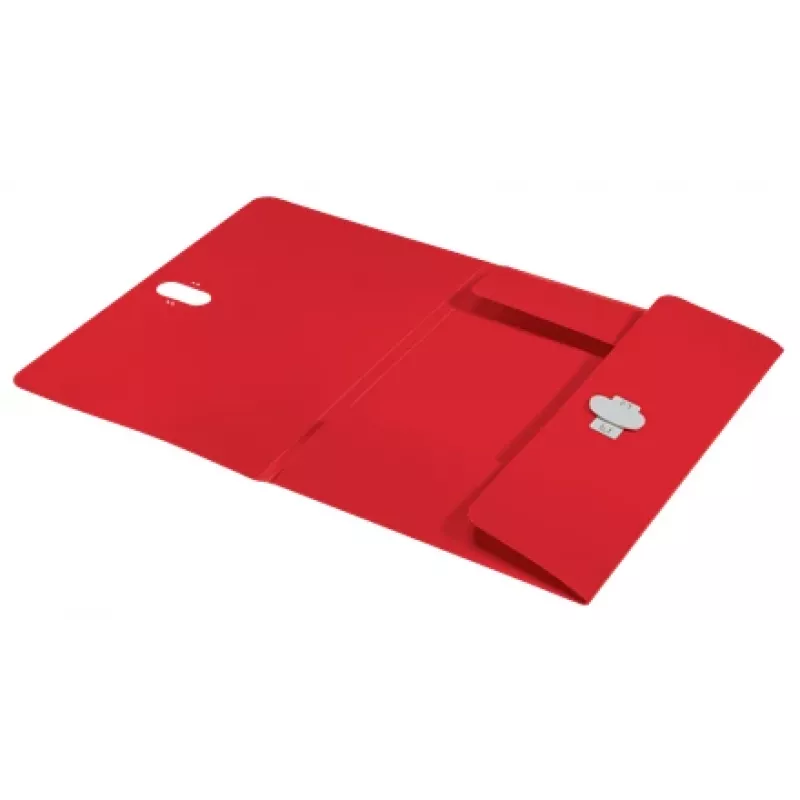 Leitz Recycle carpeta de 3 solapas, carpeta de fundas, A4, polipropileno (PP), rojo, horizontal, 150 hojas