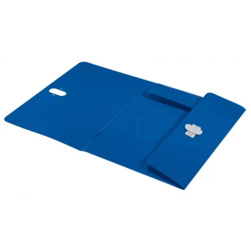 Leitz Recycle carpeta de 3 solapas, carpeta de fundas, A4, polipropileno (PP), azul, horizontal, 150 hojas