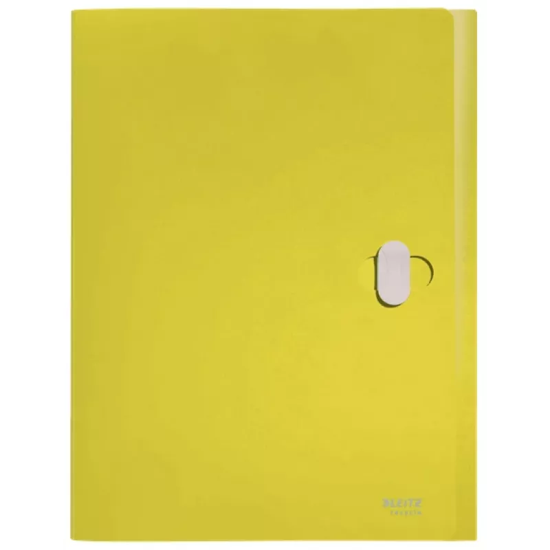 Leitz Recycle archivador de caja, archivador convencional, A4, polipropileno (PP), amarillo, horizontal/vertical, 250 hojas