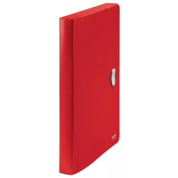 Leitz Recycle archivador de caja, archivador convencional, A4, polipropileno (PP), rojo, horizontal/vertical, 250 hojas