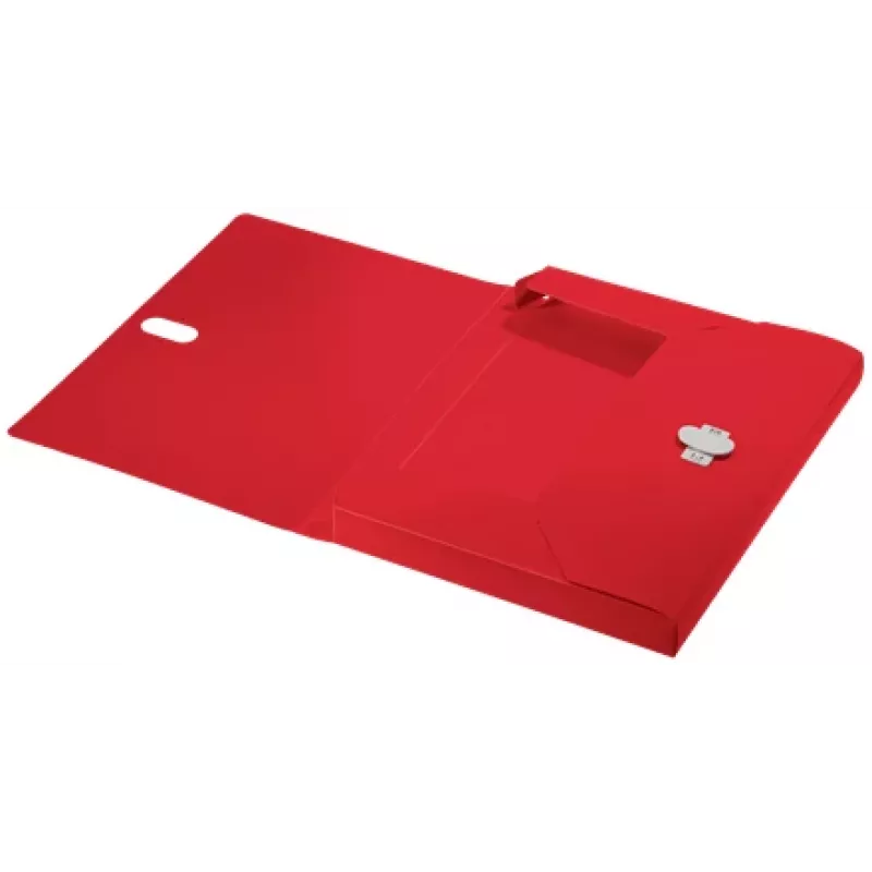 Leitz Recycle archivador de caja, archivador convencional, A4, polipropileno (PP), rojo, horizontal/vertical, 250 hojas