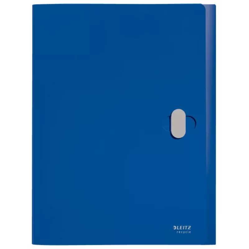Leitz Recycle archivador de caja, archivador convencional, A4, polipropileno (PP), azul, horizontal/vertical, 250 hojas
