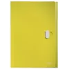 Leitz Recycle carpeta de fuelle ampliable, archivador convencional, A4, polipropileno (PP), amarillo, horizontal, 250 hojas