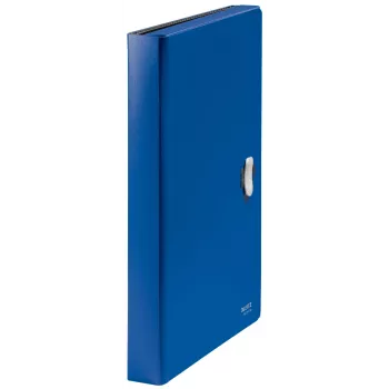 Leitz Recycle carpeta de fuelle ampliable, archivador convencional, A4, polipropileno (PP), azul, horizontal, 250 hojas