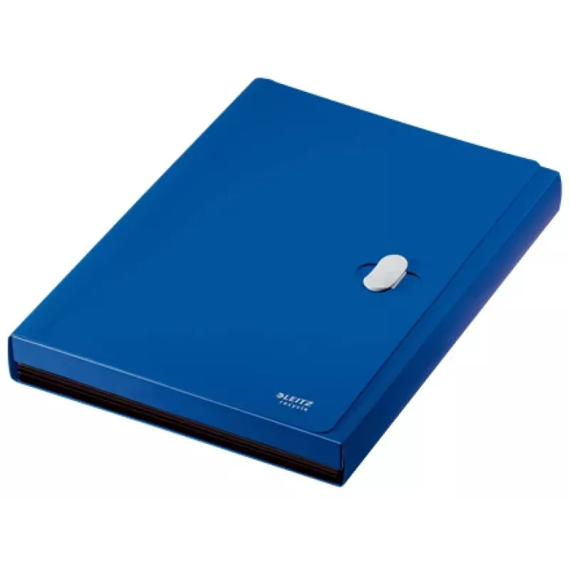 Leitz Recycle carpeta de fuelle ampliable, archivador convencional, A4, polipropileno (PP), azul, horizontal, 250 hojas