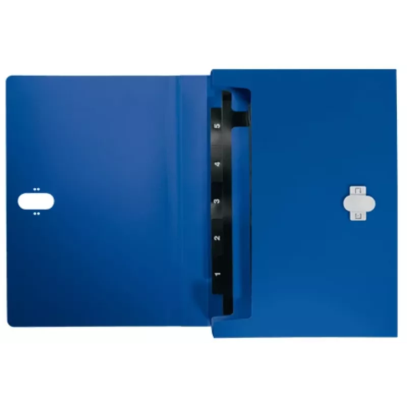 Leitz Recycle carpeta de fuelle ampliable, archivador convencional, A4, polipropileno (PP), azul, horizontal, 250 hojas