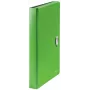 Leitz Recycle carpeta de fuelle ampliable, archivador convencional, A4, polipropileno (PP), verde, horizontal, 250 hojas