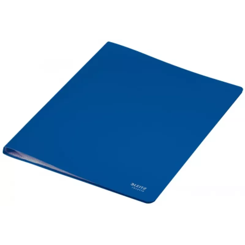 Leitz Recycle libro de fundas, azul, polipropileno (PP), 20 fundas, 40 hojas, horizontal/vertical, A4