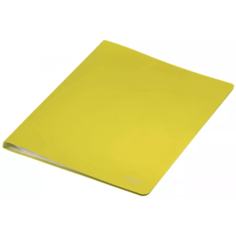 Leitz Recycle libro de fundas, amarillo, polipropileno (PP), 40 fundas, 80 hojas, horizontal/vertical, A4