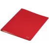 Leitz Recycle libro de fundas, rojo, polipropileno (PP), 40 fundas, 80 hojas, horizontal/vertical, A4