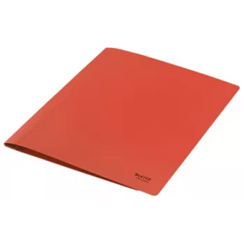 Leitz Recycle carpeta plana de cartón, archivador convencional, A4, cartón, rojo, horizontal/vertical, 250 hojas