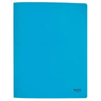 Leitz Recycle carpeta plana de cartón, archivador, A4, cartón, azul, horizontal/vertical, 250 hojas