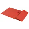 Leitz Recycle carpeta de cartón con 3 solapas, archivador convencional, A4, cartón, rojo, 250 hojas, 80 g/m²