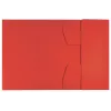 Leitz Recycle carpeta de cartón con 3 solapas, archivador convencional, A4, cartón, rojo, 250 hojas, 80 g/m²