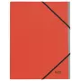 Leitz Recycle bloc separador de cartón, carpeta de firmas, A4, cartón, rojo, 430 g/m², goma