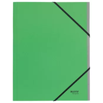Leitz Recycle bloc separador de fichas, carpeta de firmas, A4, cartón, verde, 430 g/m², goma