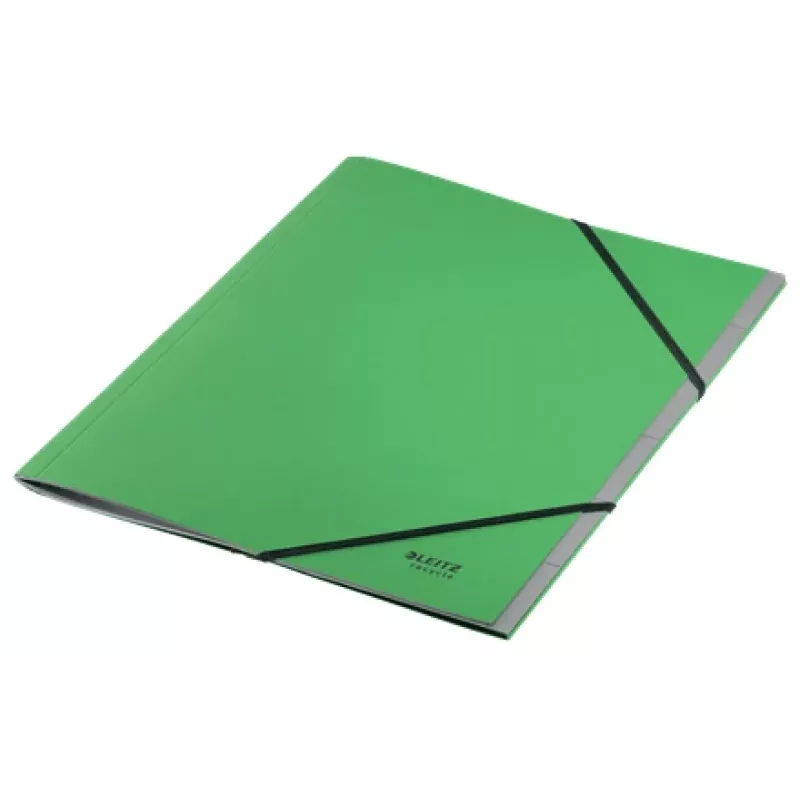 Leitz Recycle bloc separador de fichas, carpeta de firmas, A4, cartón, verde, 430 g/m², goma