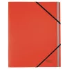 Leitz Recycle bloc separador de cartón, A4, cartón, rojo, 430 g/m², climáticamente neutro, 247 mm