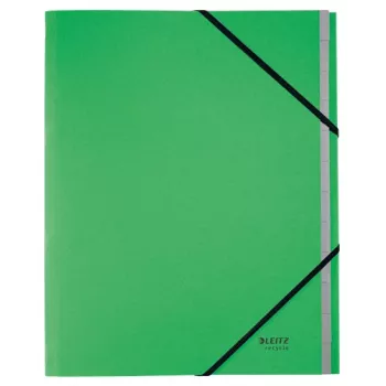 Leitz Recycle bloc registro de cartón, archivador convencional, A4, cartón, verde, 430 g/m², goma