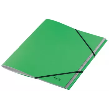 Leitz Recycle bloc registro de cartón, archivador convencional, A4, cartón, verde, 430 g/m², goma