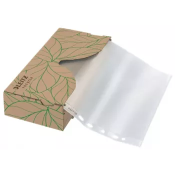 Leitz Recycle dispensador de fundas A4, 40 uds., 210 x 297 mm (A4), transparente, polipropileno (PP), vertical, superior, 0,07 mm