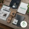 Leitz Recycle dispensador de fundas A4, 40 uds., 210 x 297 mm (A4), transparente, polipropileno (PP), vertical, superior, 0,07 mm
