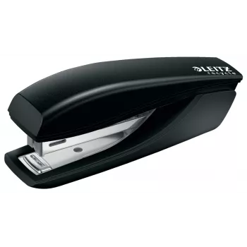 Leitz NeXXt Recycle grapadora mini, 10 hojas, negro, clinch estándar, P2, plástico, 80 g/m²