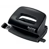 Leitz NeXXt Recycle perforadora mini, 10 hojas, negro, plástico, 8 cm, 5,5 mm, A4